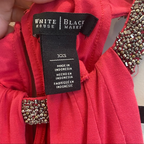 White House Black Market Embellished neck tank top - Picture 3 of 4